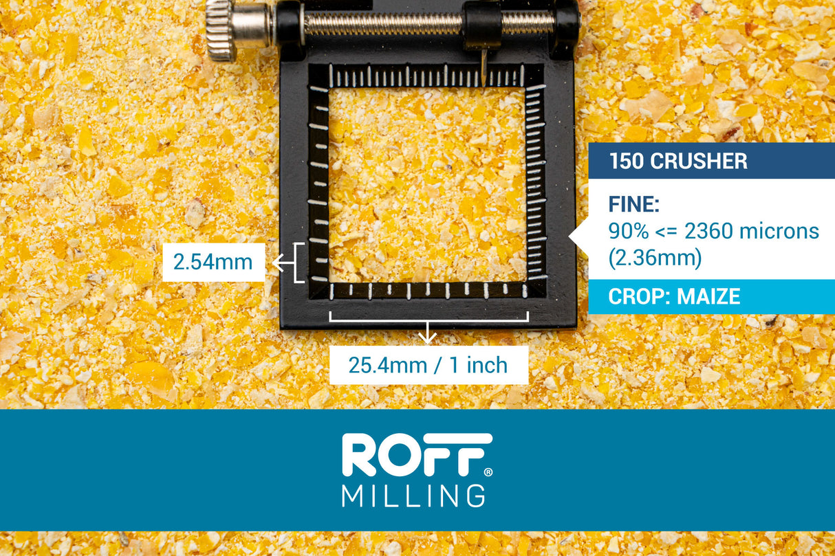 Milled sample on 150 Crusher through 2360 microns