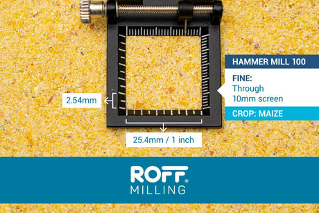 Milled sample on Hammer mill 100 through 10mm screen