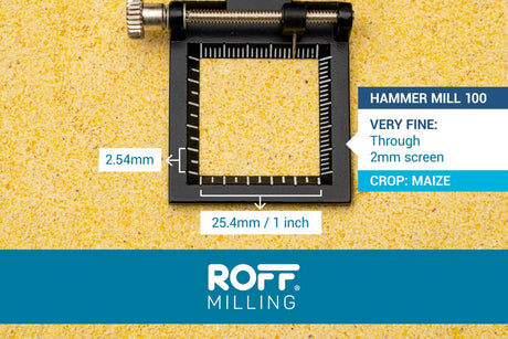 Milled sample on Hammer mill 100 through 2mm screen