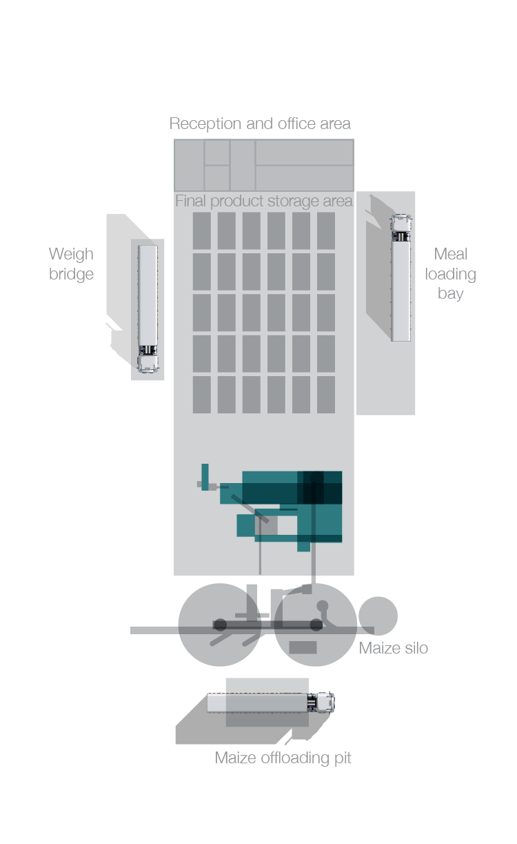 R-70 maize mill floorplan